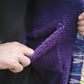 Sequin Cloak Black