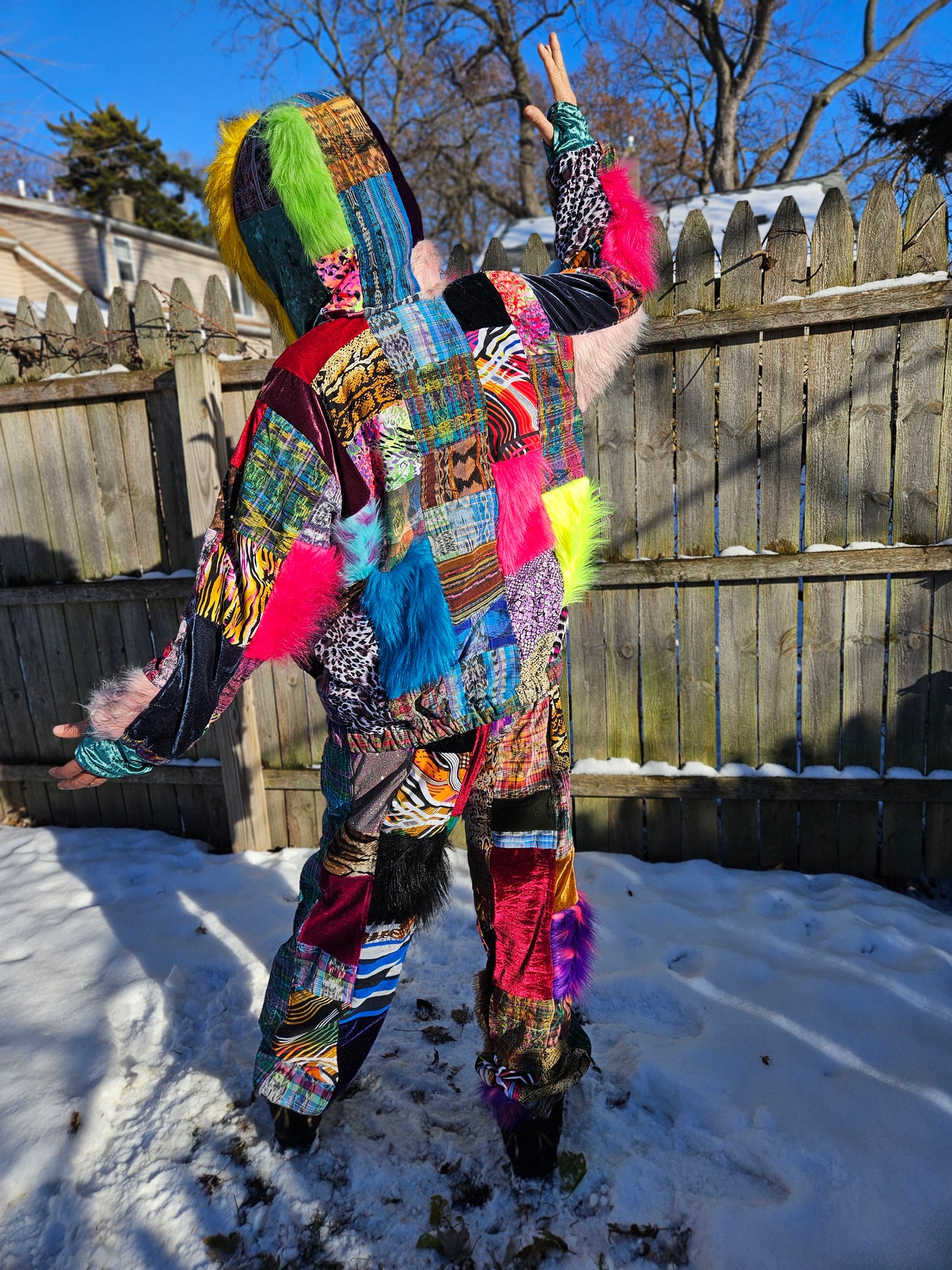 Patchwork Jacket - Journey Within