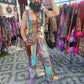 Patchwork Overalls