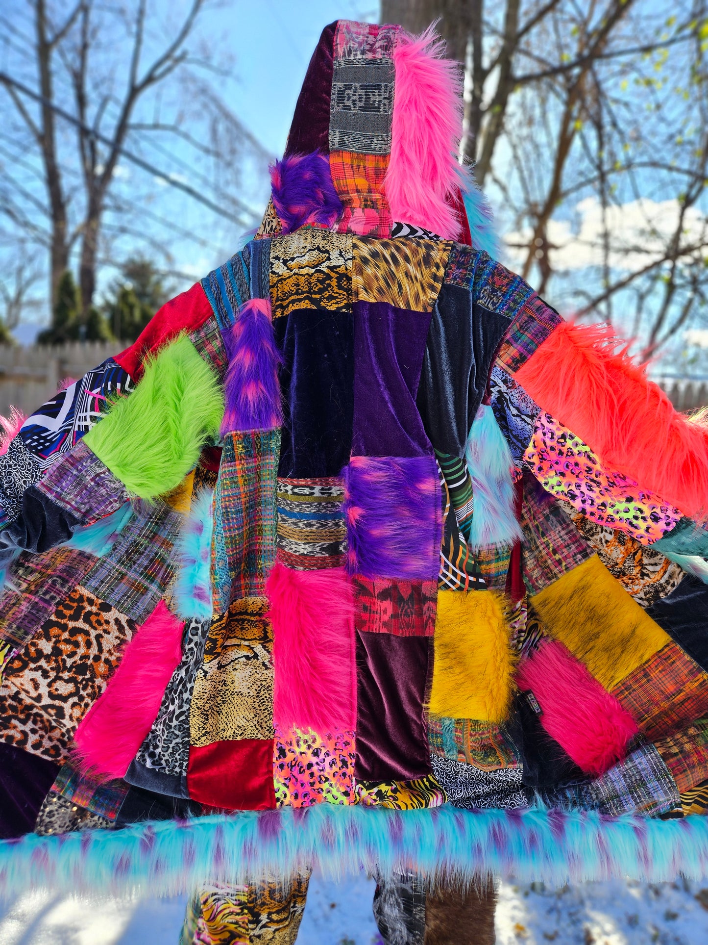 Patchwork Cloak - Summer Dreamer