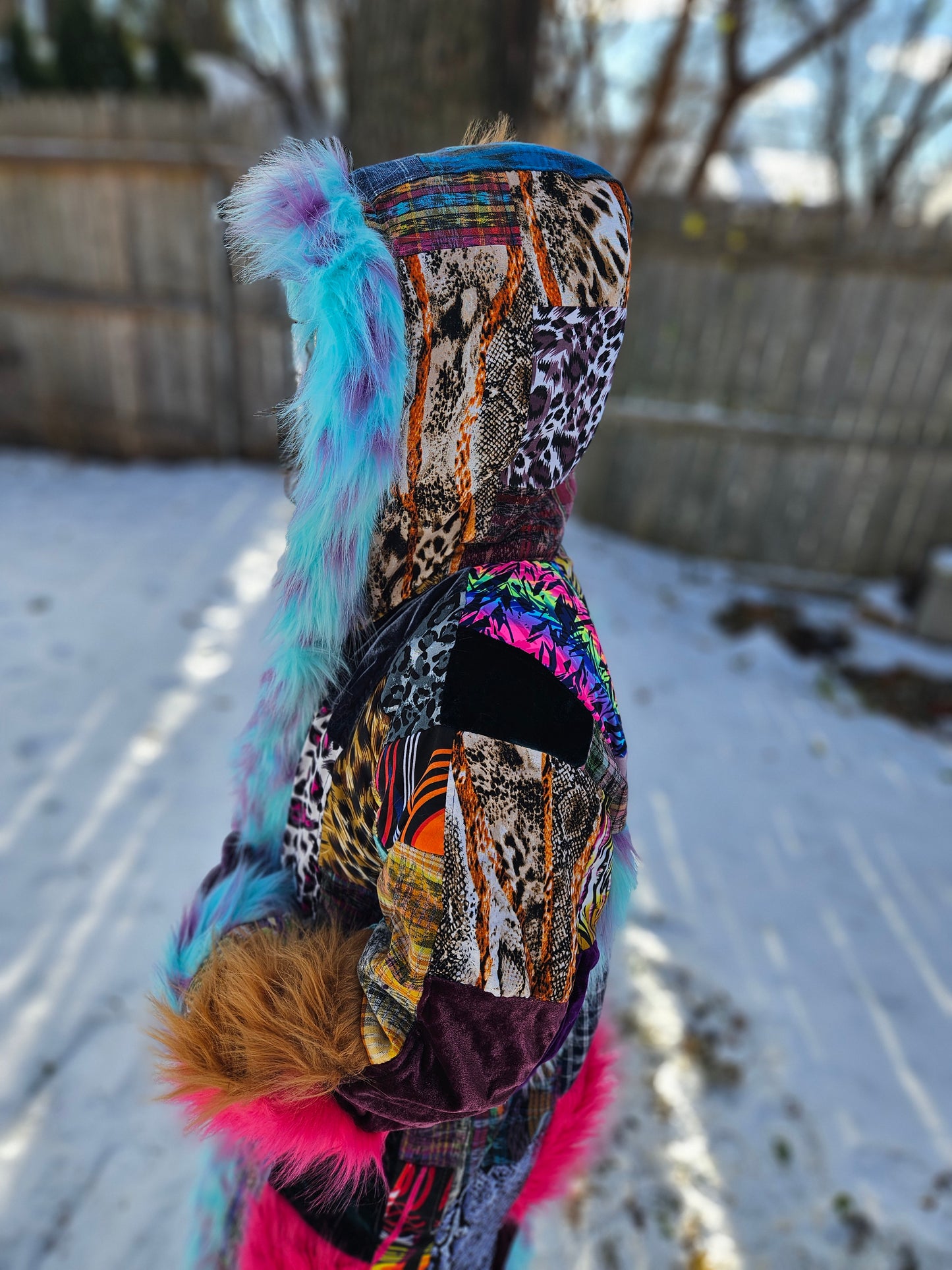 Patchwork Cloak - Warrior of the Funk