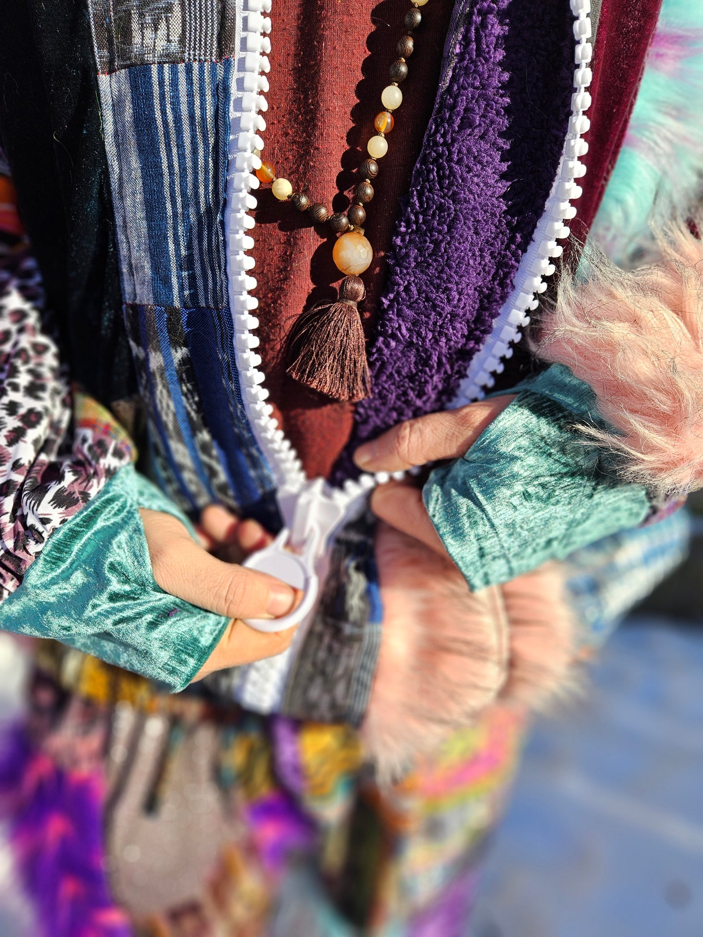 Patchwork Jacket - Journey Within