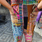 Patchwork Overalls