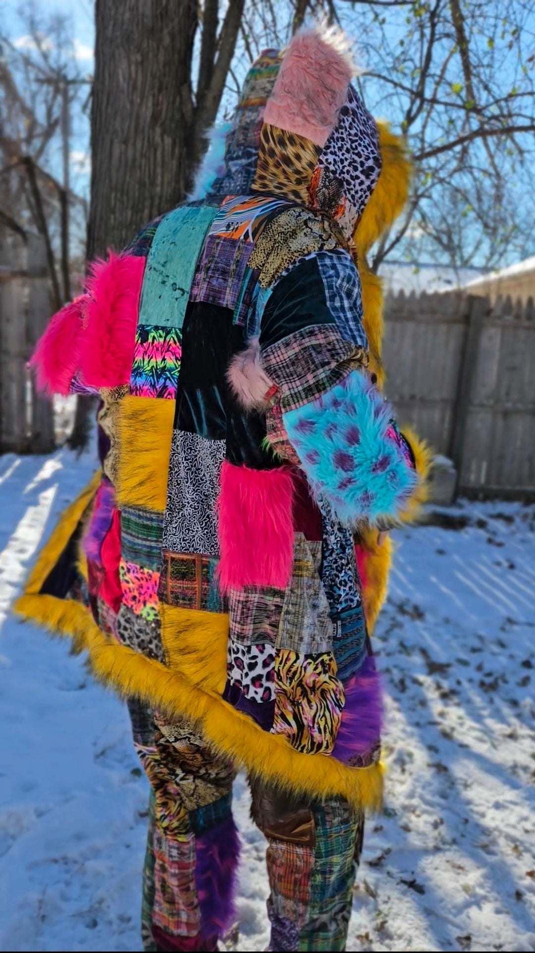 Patchwork Cloak - Funk Hunter