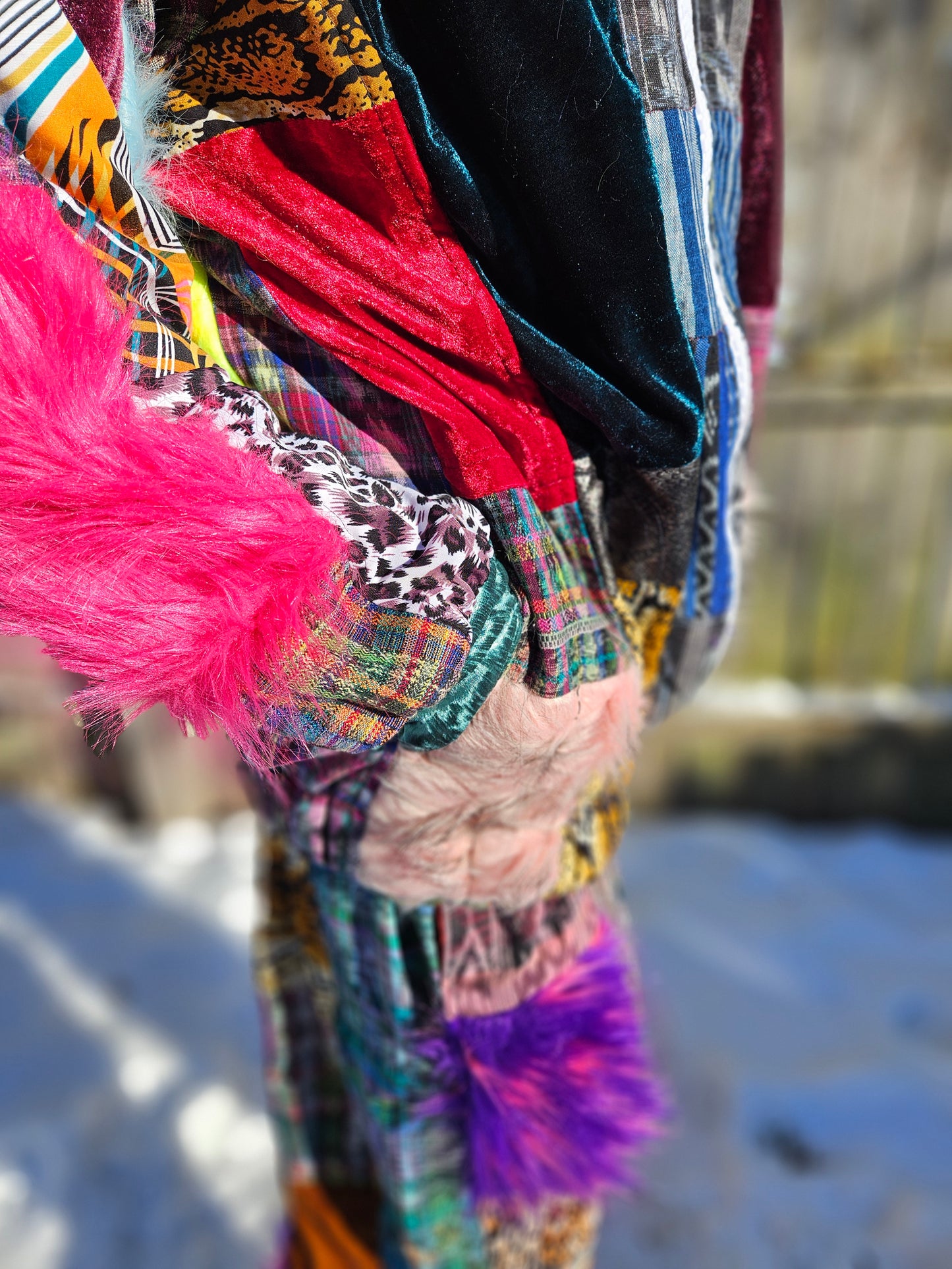 Patchwork Jacket - Journey Within