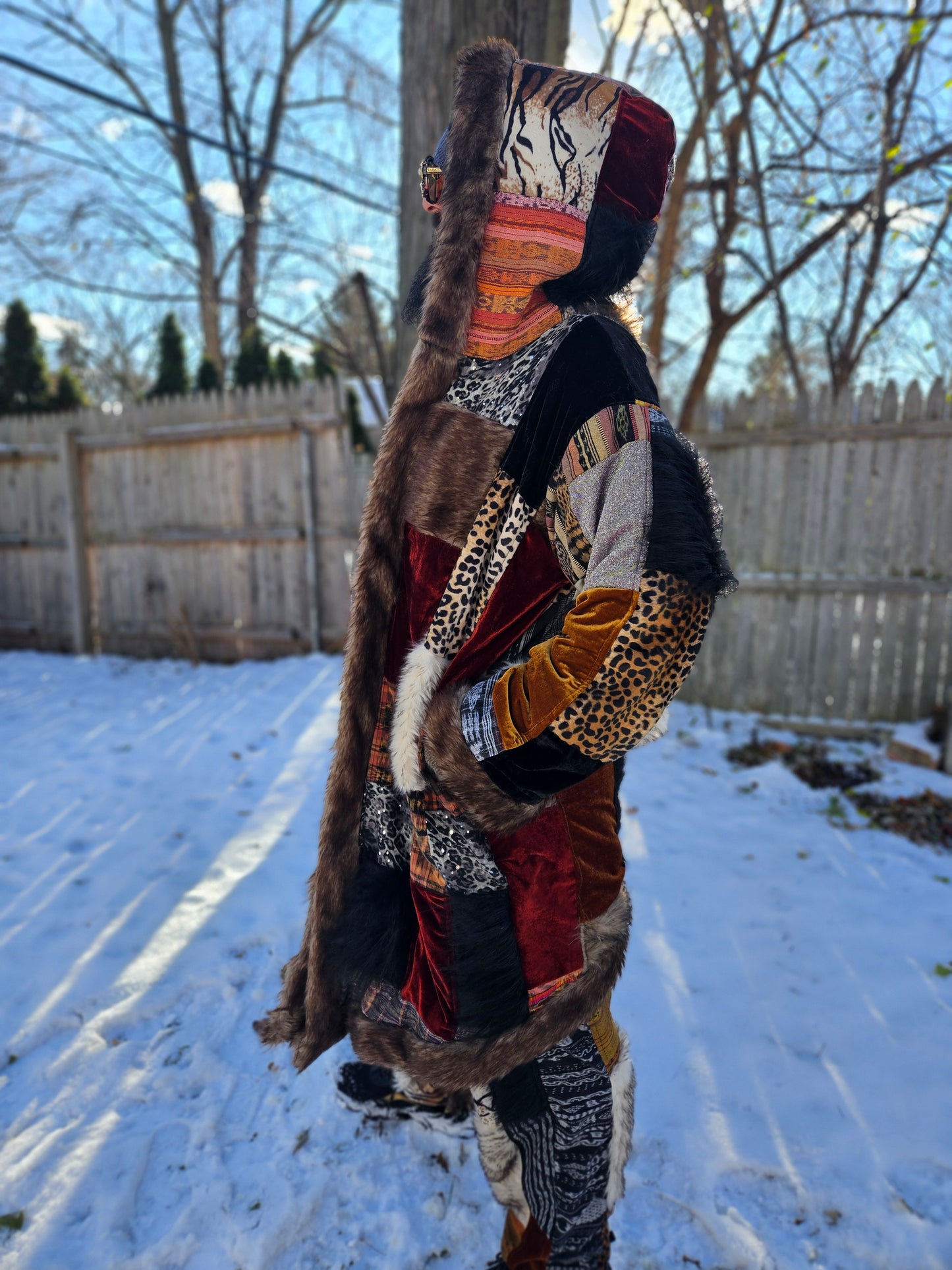 Patchwork Cloak - Wild Funk