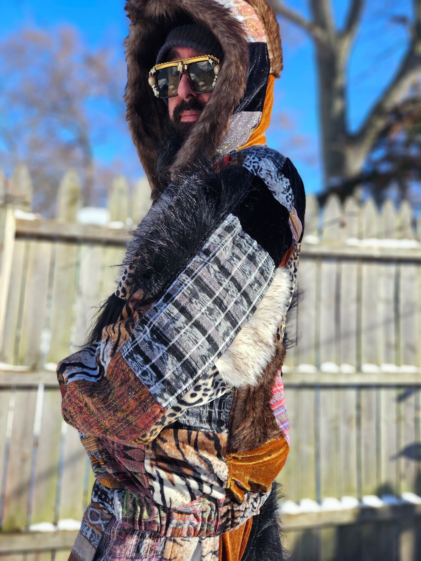 Patchwork Jacket - Defender of the Beat