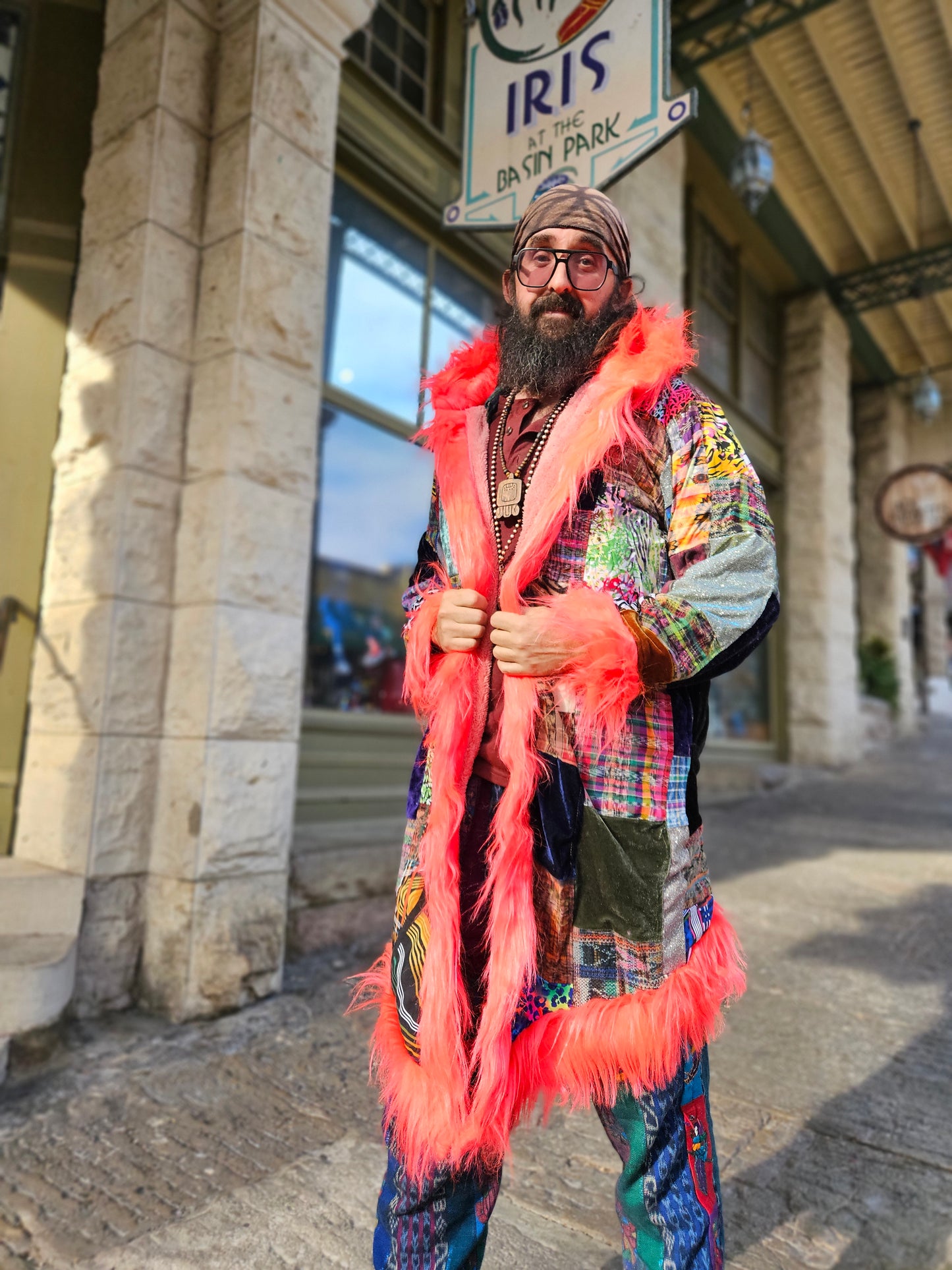 Patchwork Cloak - Funk Warrior