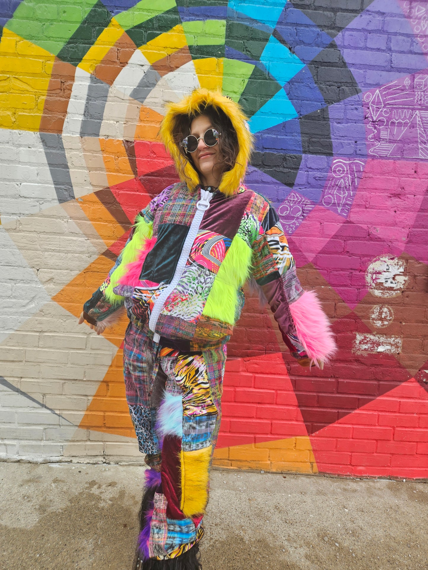 Patchwork Jacket - Winter Safari