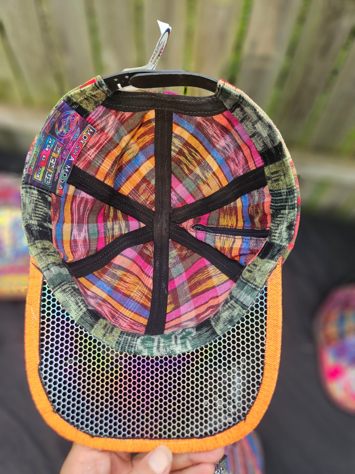 Six Panel Hat Flat Brim