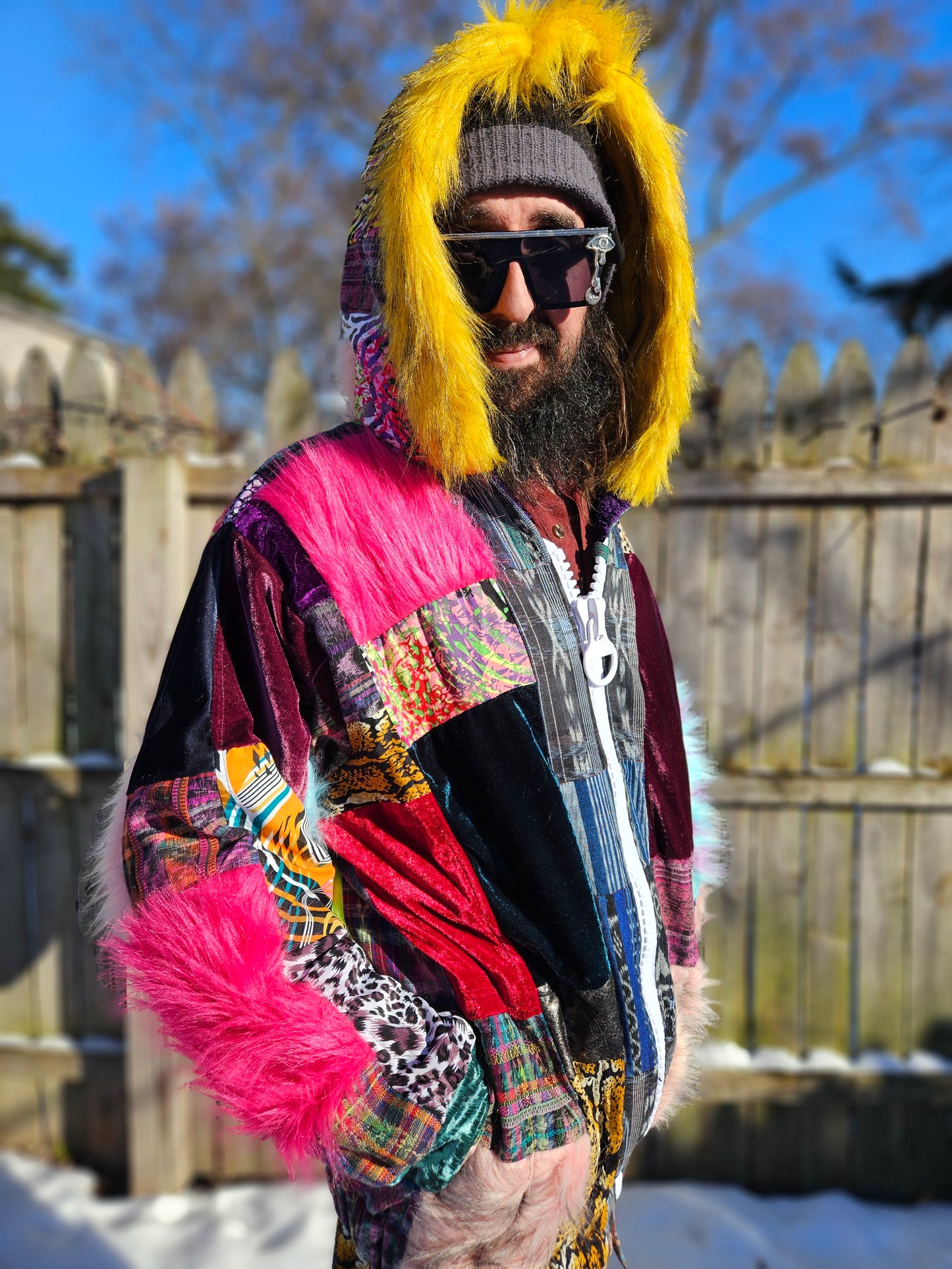 Patchwork Jacket - Journey Within