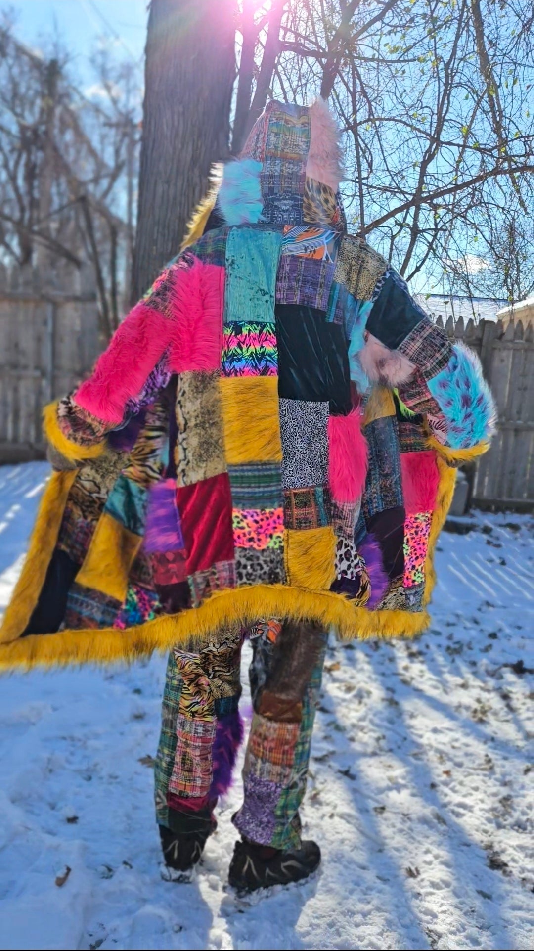 Patchwork Cloak - Funk Hunter