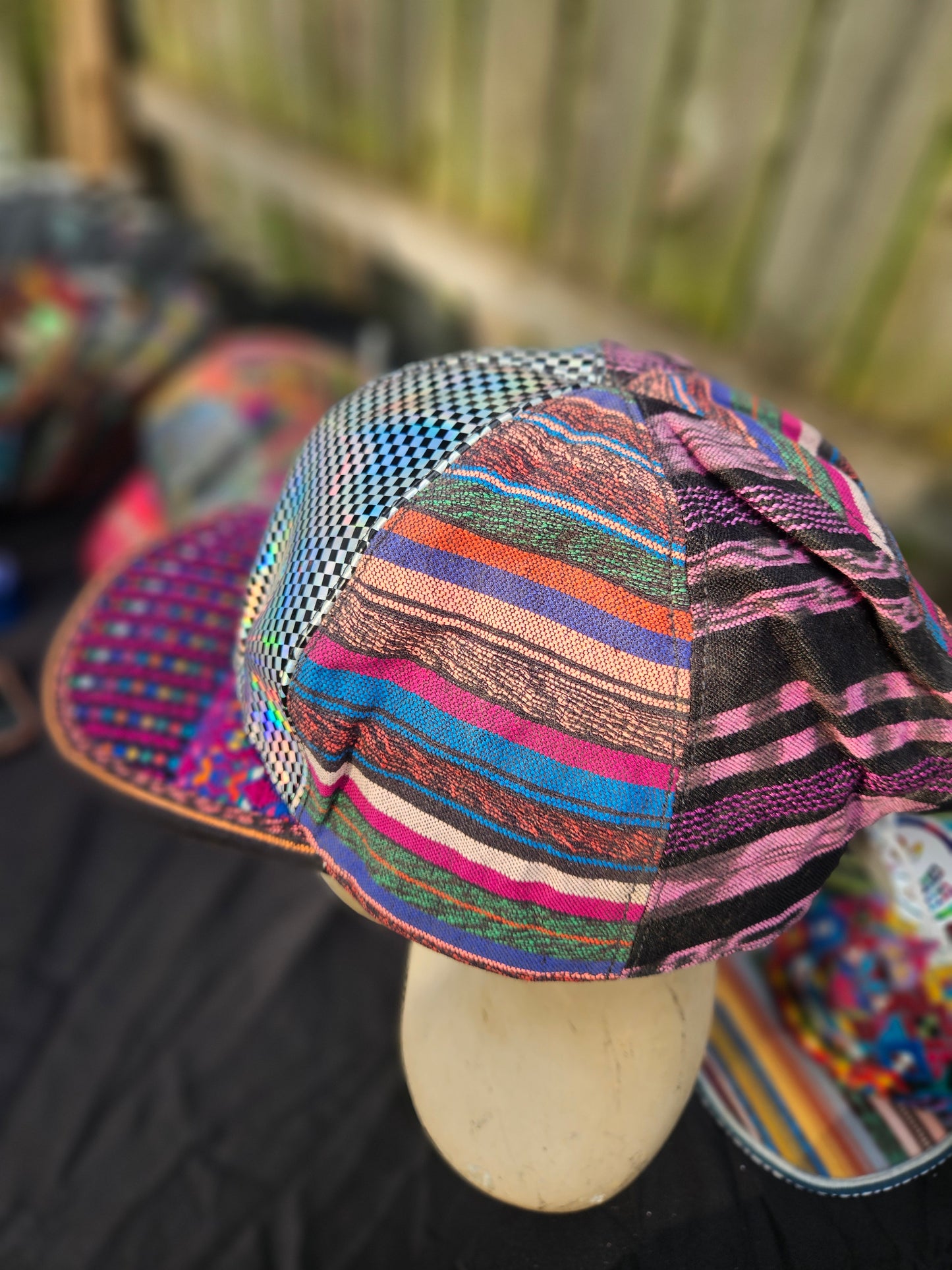 Six Panel Hat Flat Brim