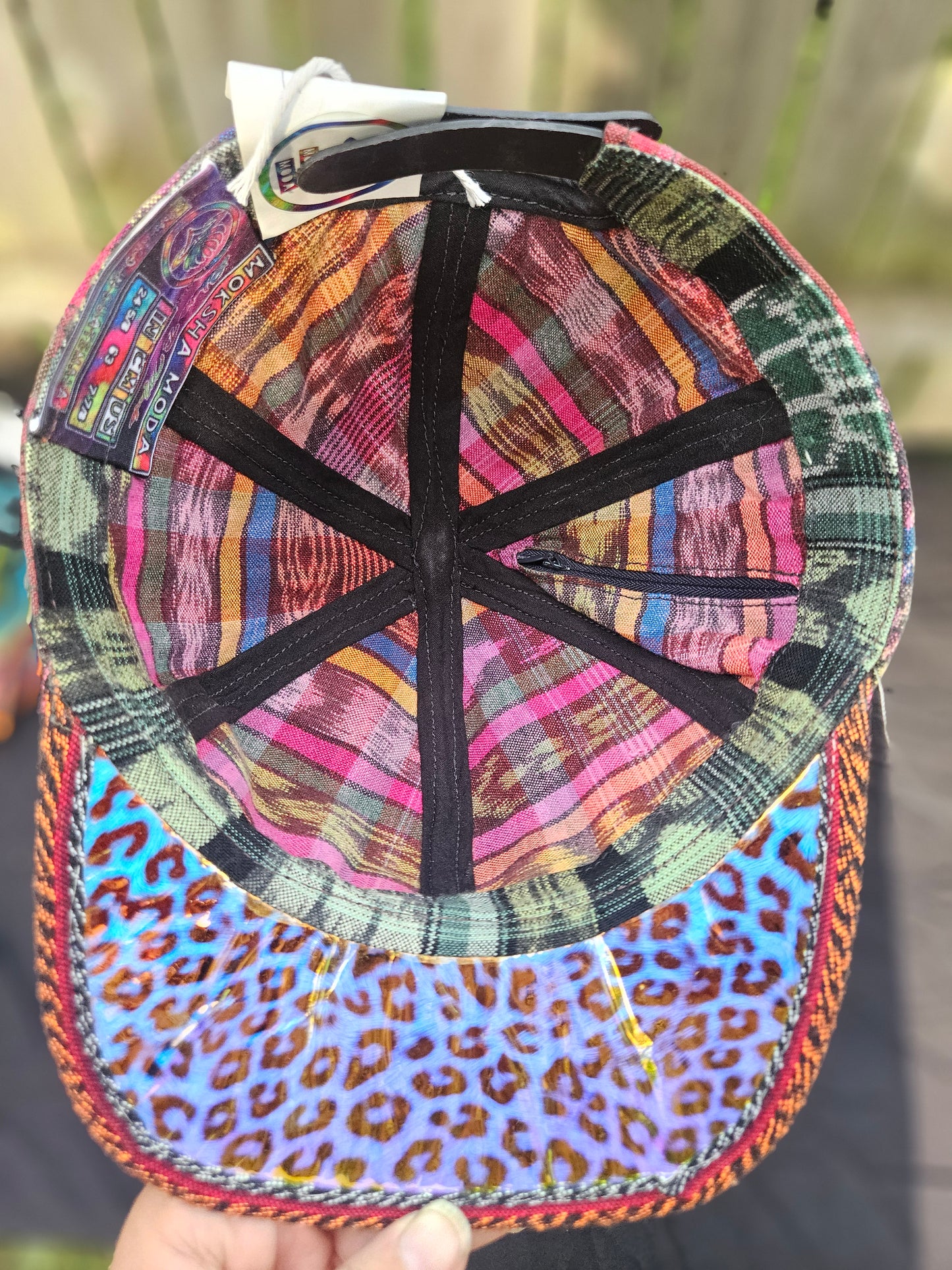 Six Panel Hat Flat Brim