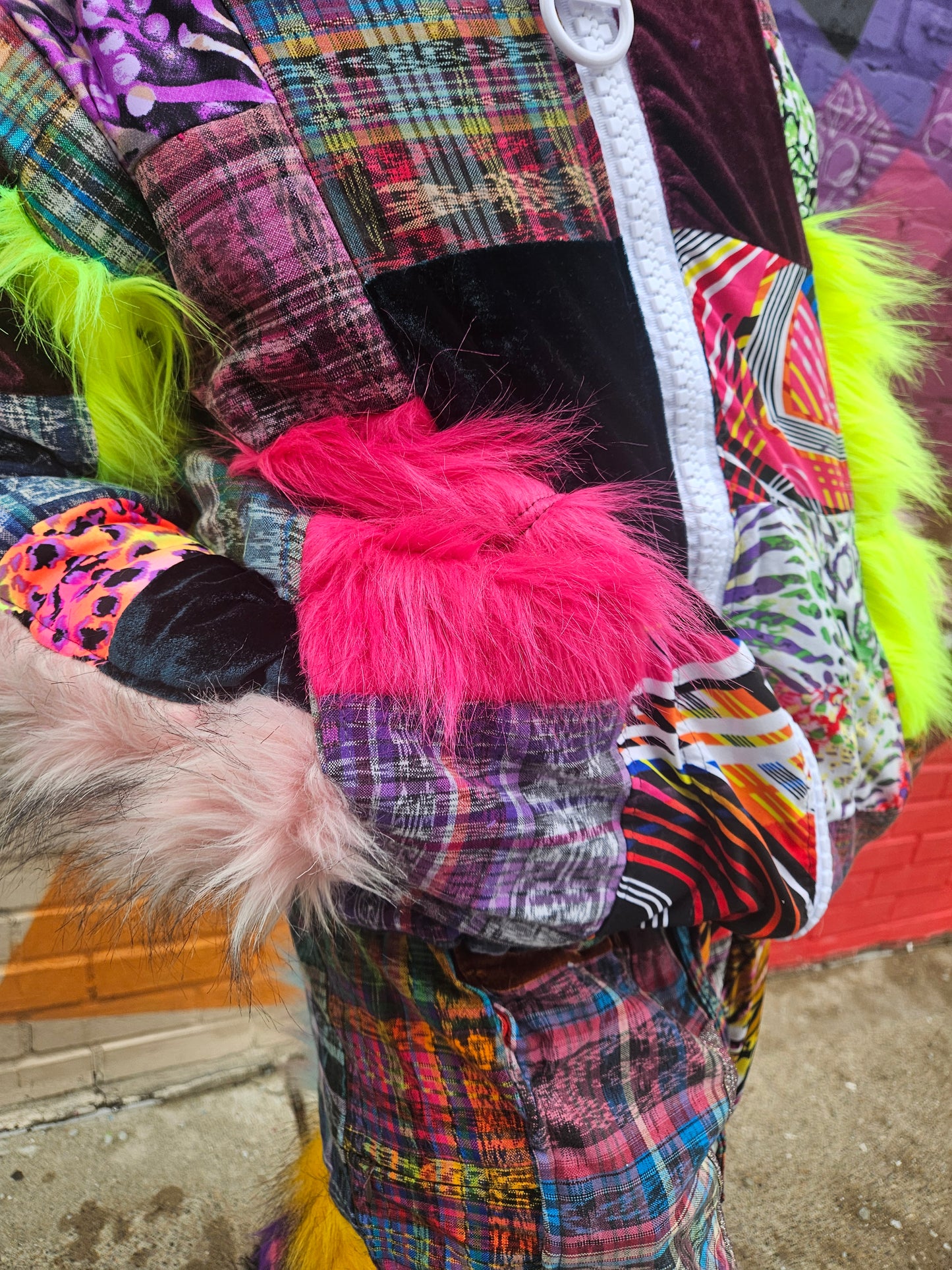 Patchwork Jacket - Winter Safari