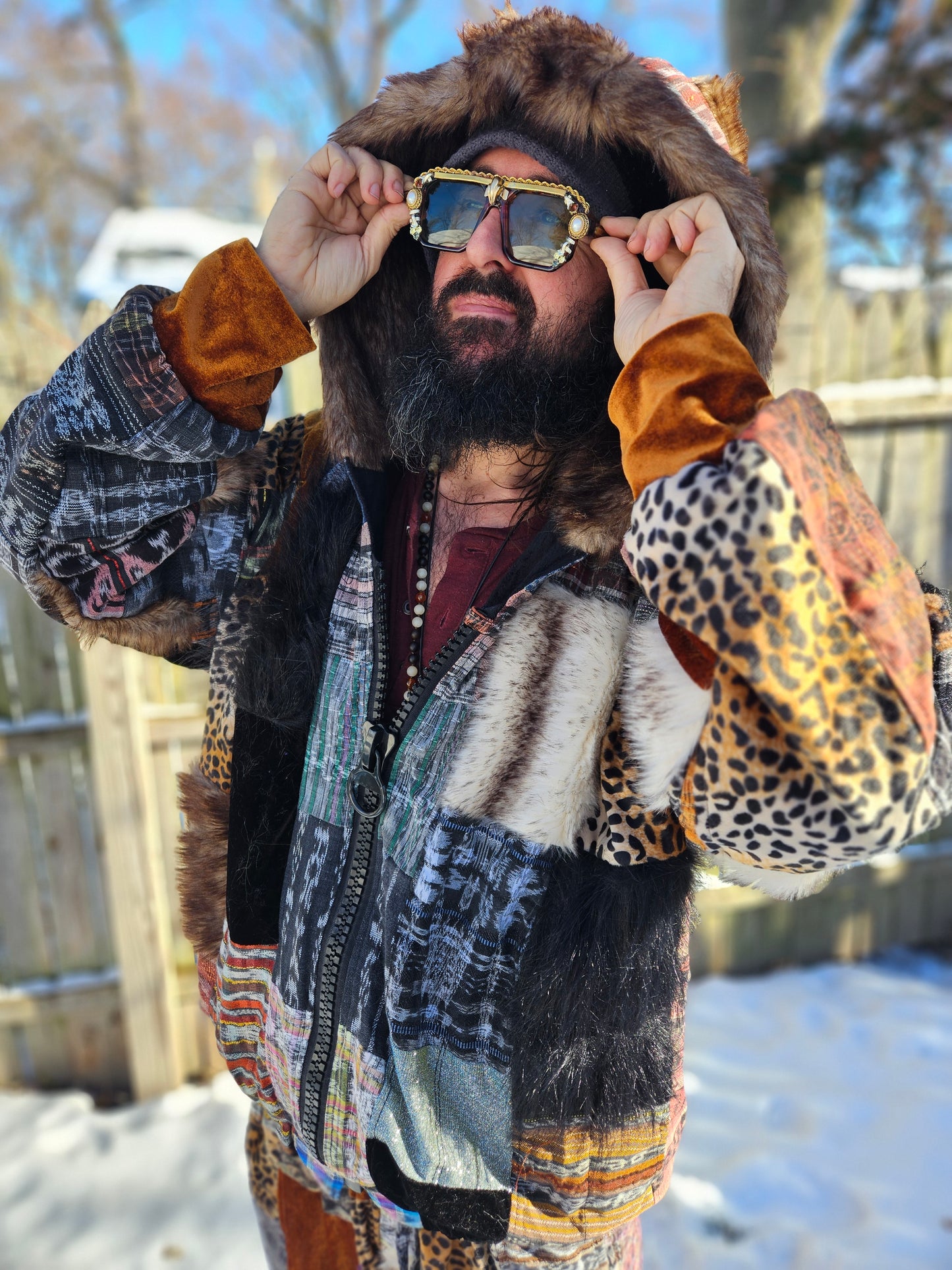 Patchwork Jacket - Defender of the Beat