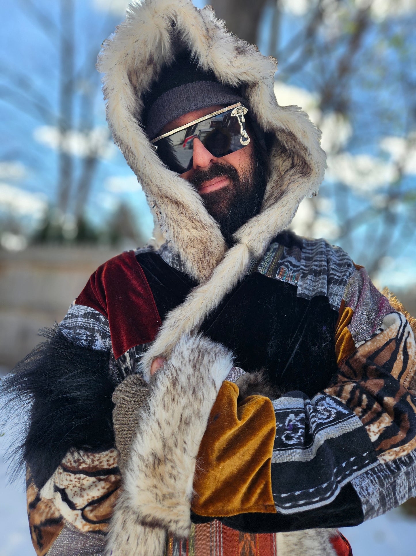 Patchwork Cloak - Vibe Explorer