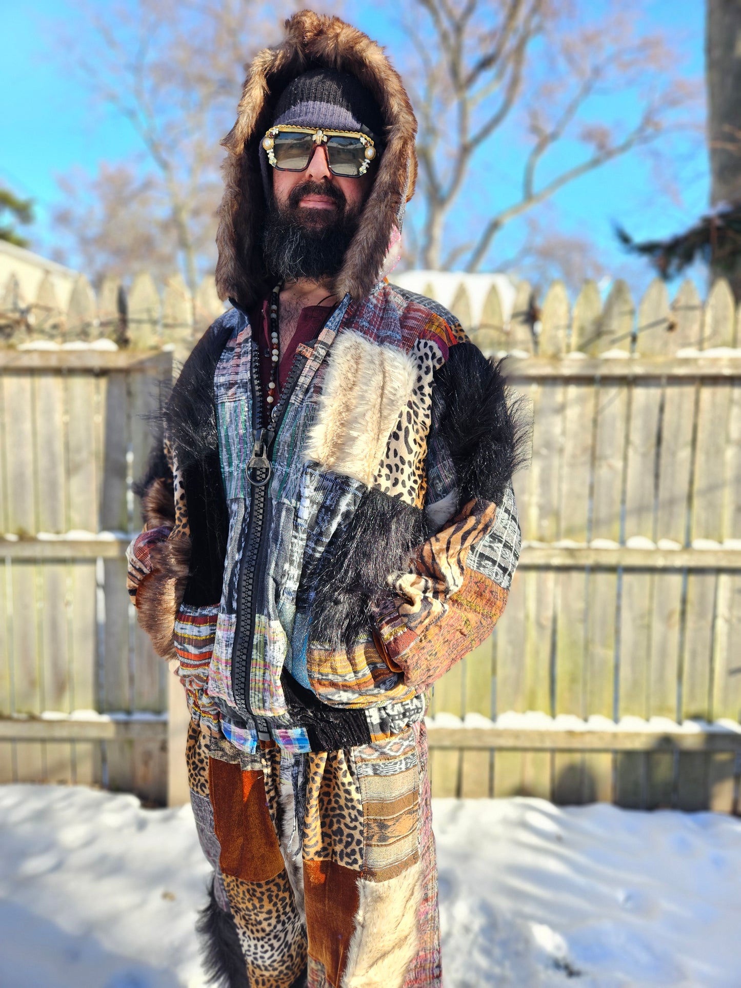 Patchwork Jacket - Defender of the Beat