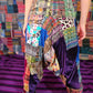 Patchwork Harem Pants
