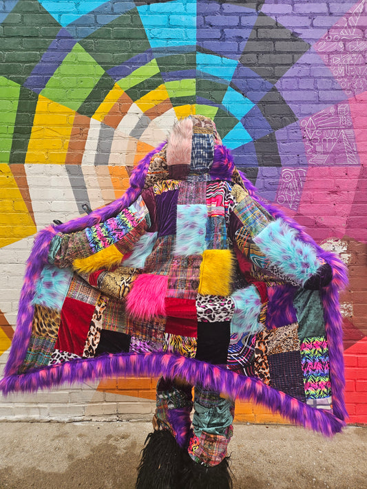 Patchwork Cloak - Funk Warrior