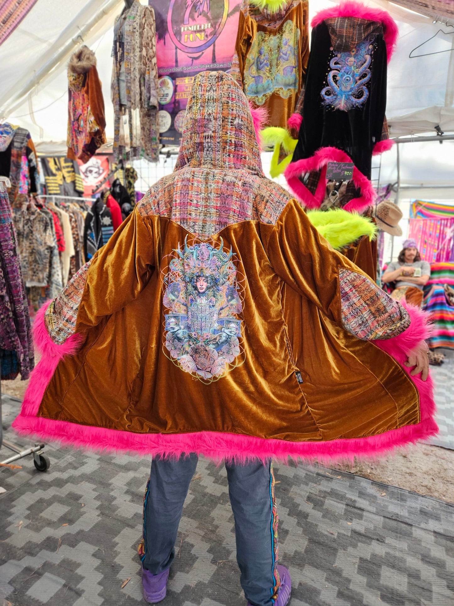 Moksha Moda / DimaYastronaut Collab Cloak