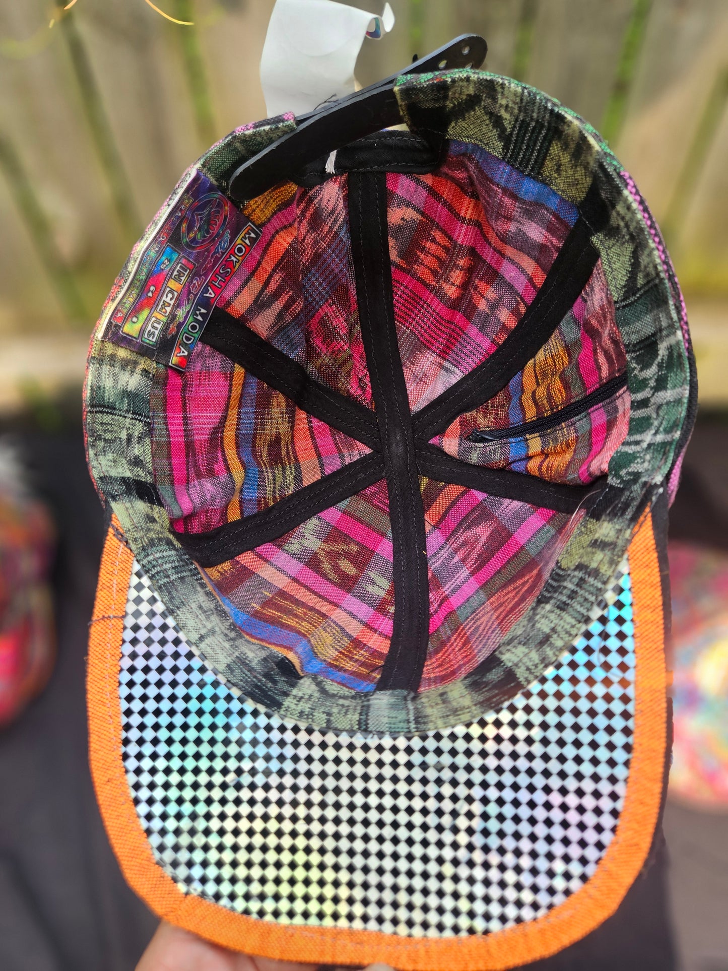 Six Panel Hat Flat Brim