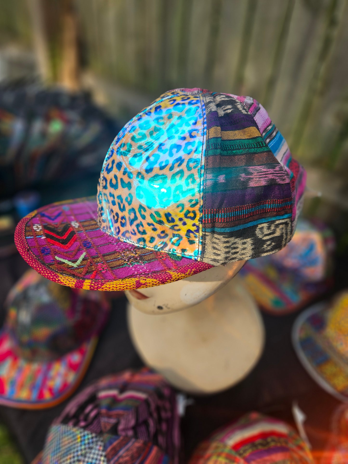 Six Panel Hat Flat Brim