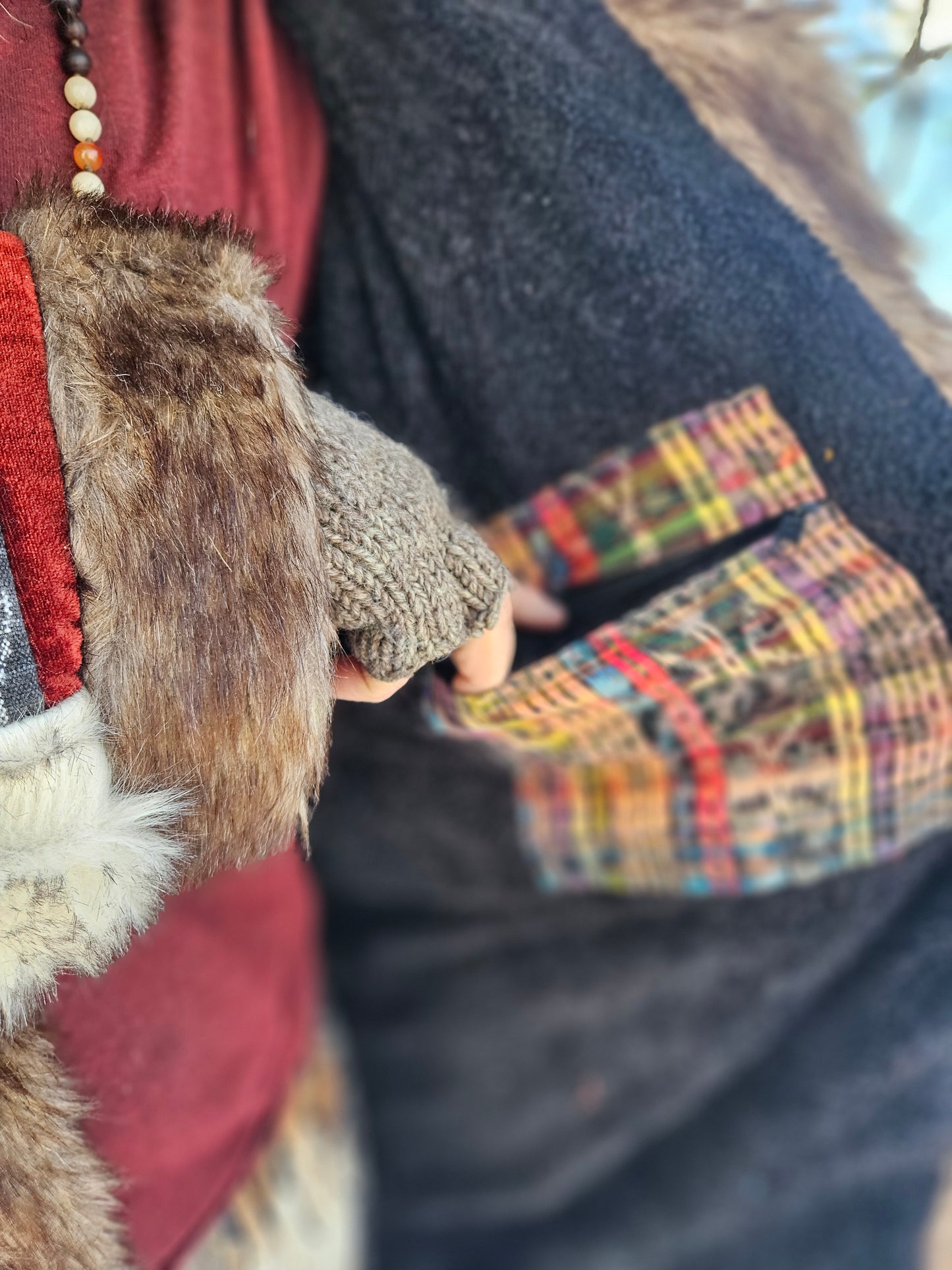 Patchwork Cloak - Wild Funk