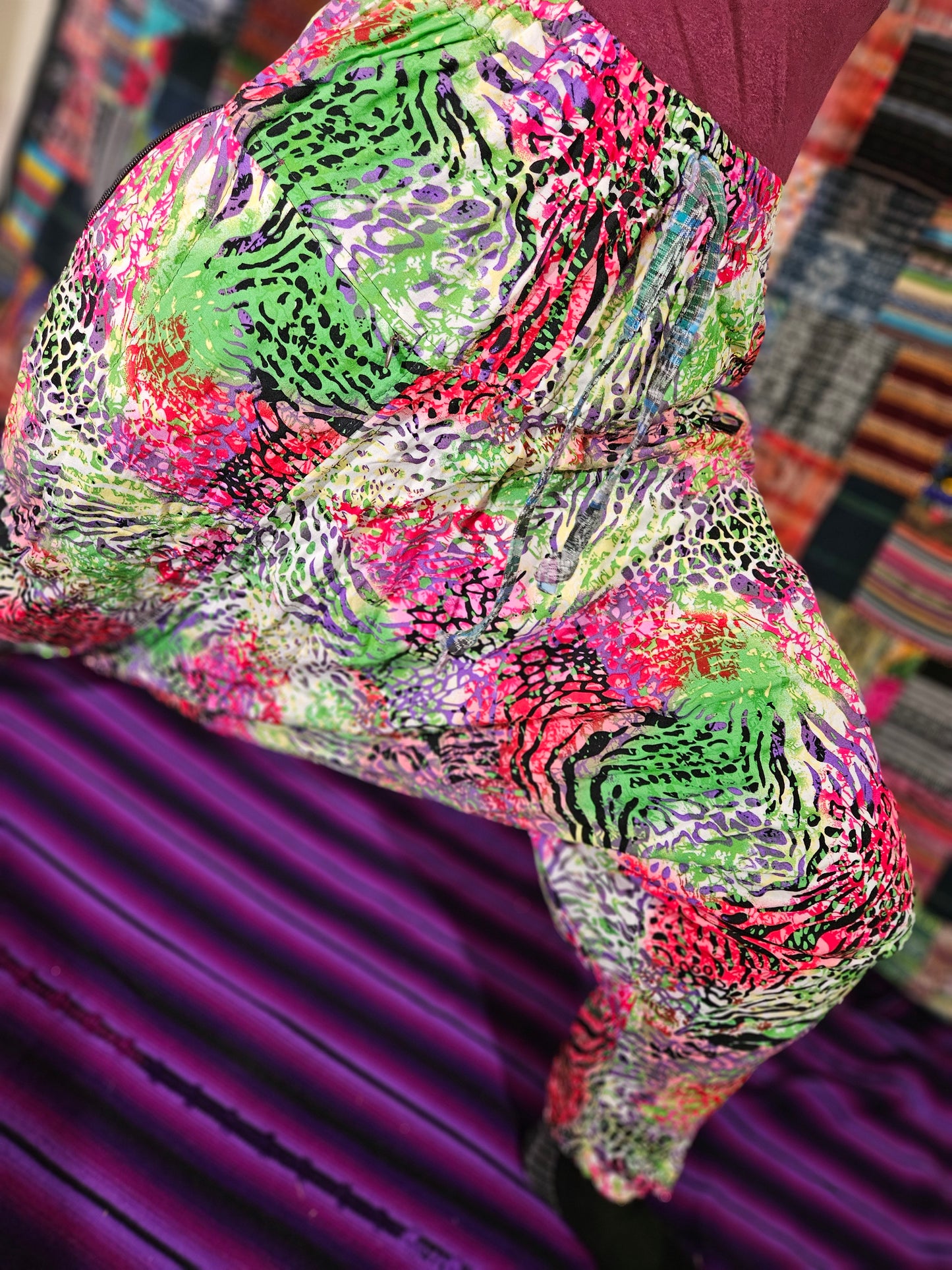 Harem Pants - Wild Print