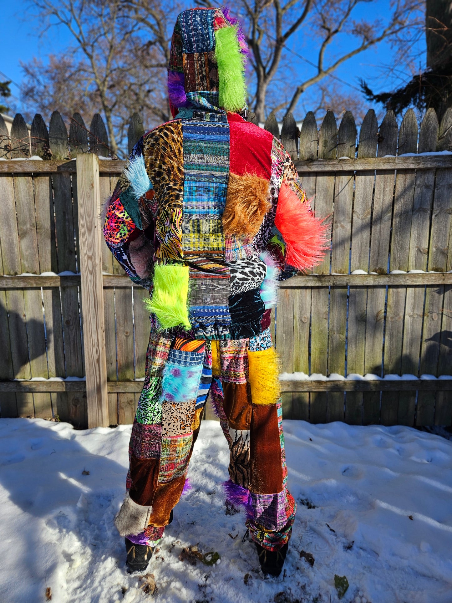 Patchwork Jacket - Love Explorer