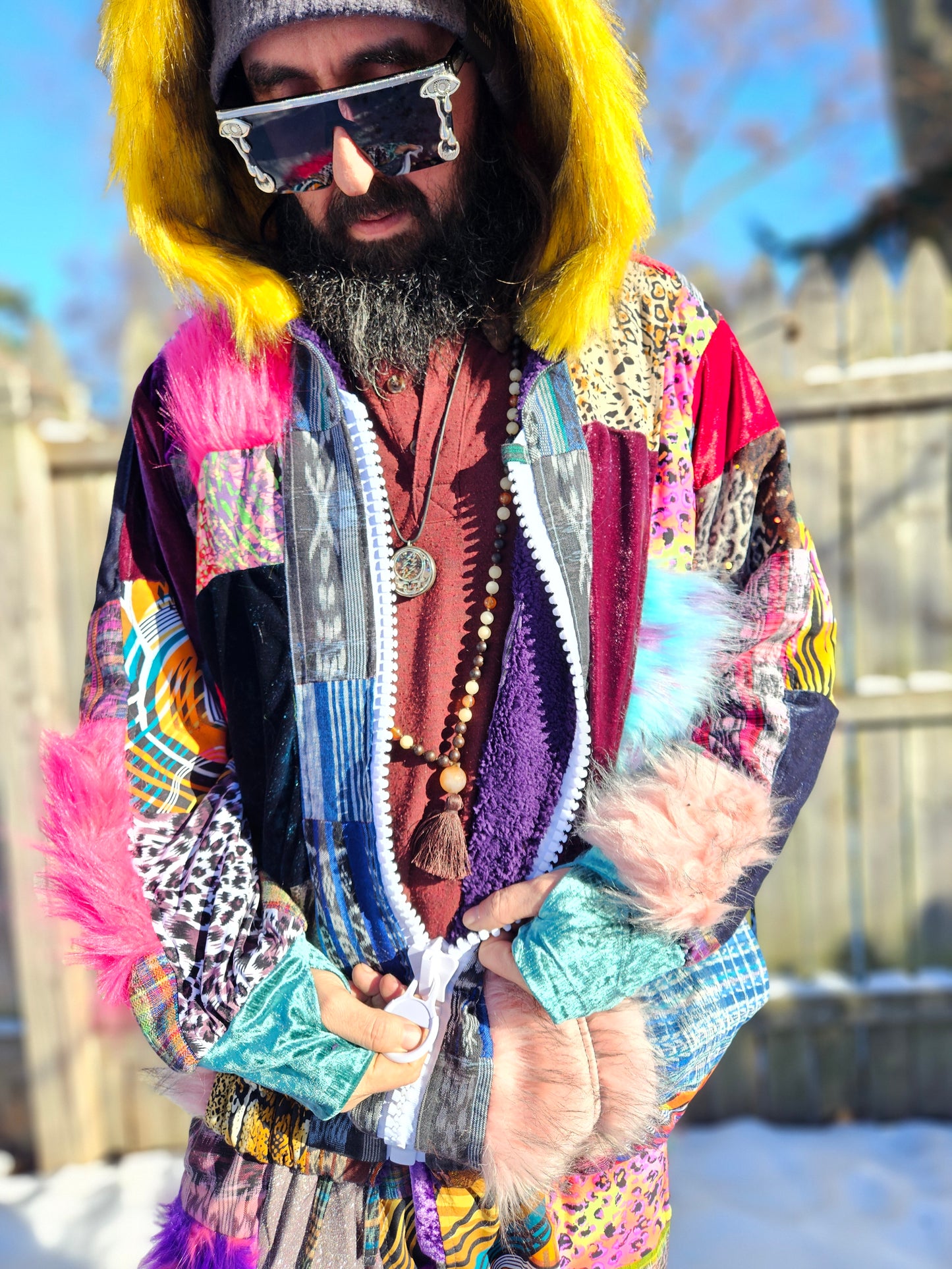 Patchwork Jacket - Journey Within