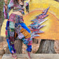 Patchwork Harem Pants