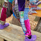 Patchwork Harem Pants