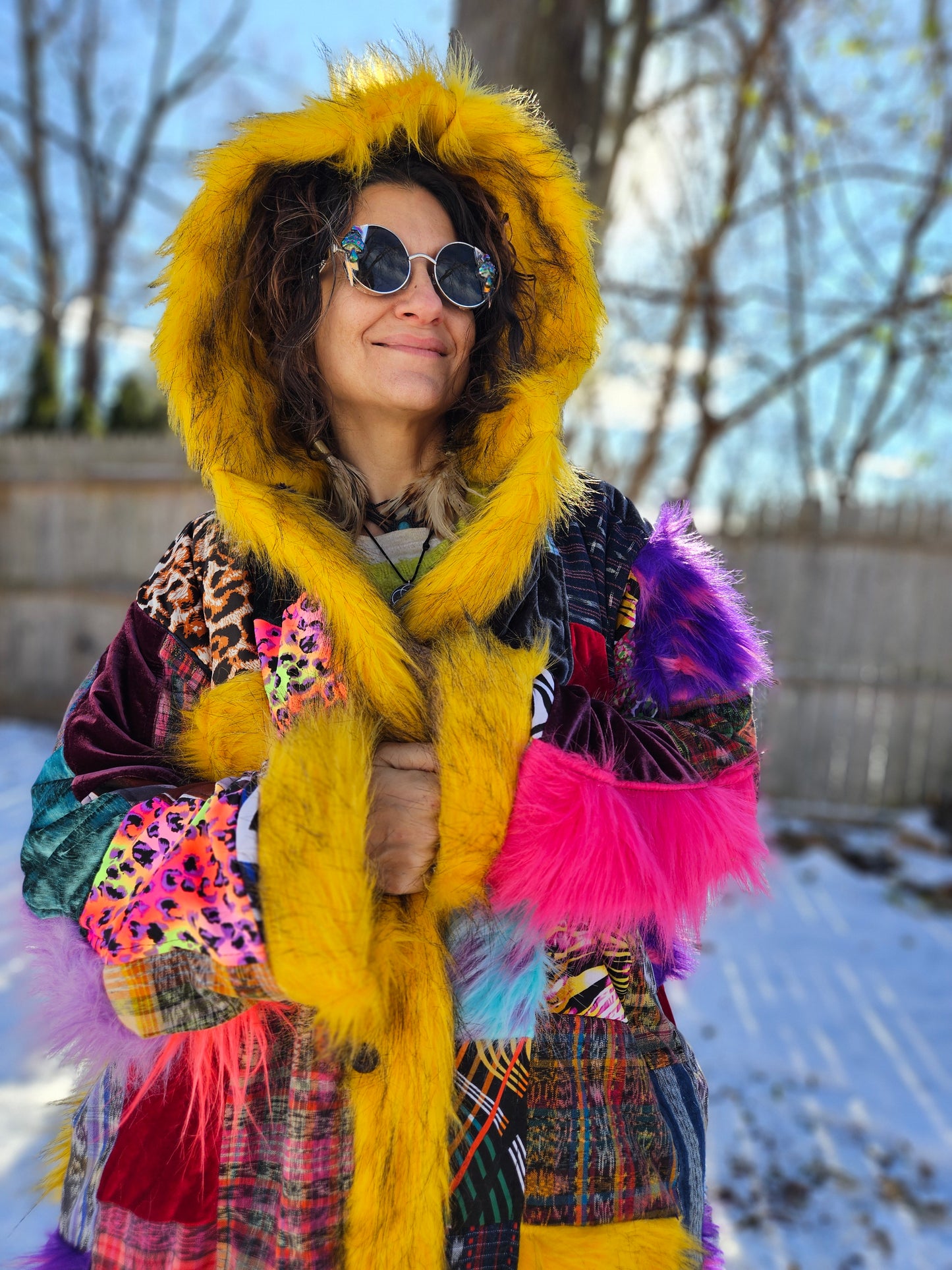 Patchwork Cloak - Max Vibes