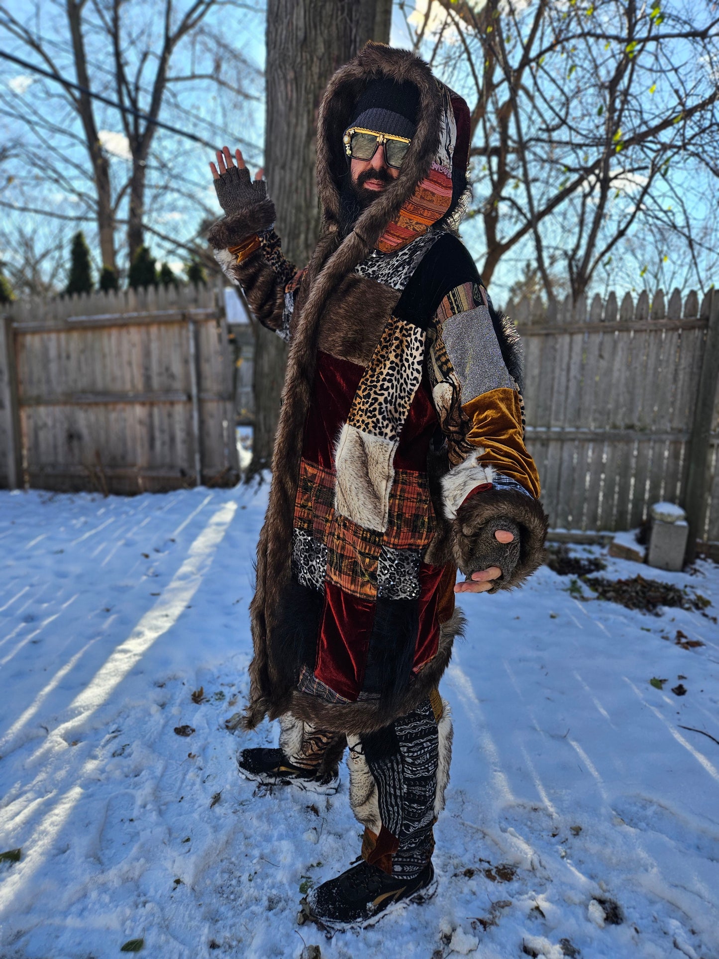 Patchwork Cloak - Wild Funk