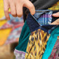 Patchwork Harem Pants