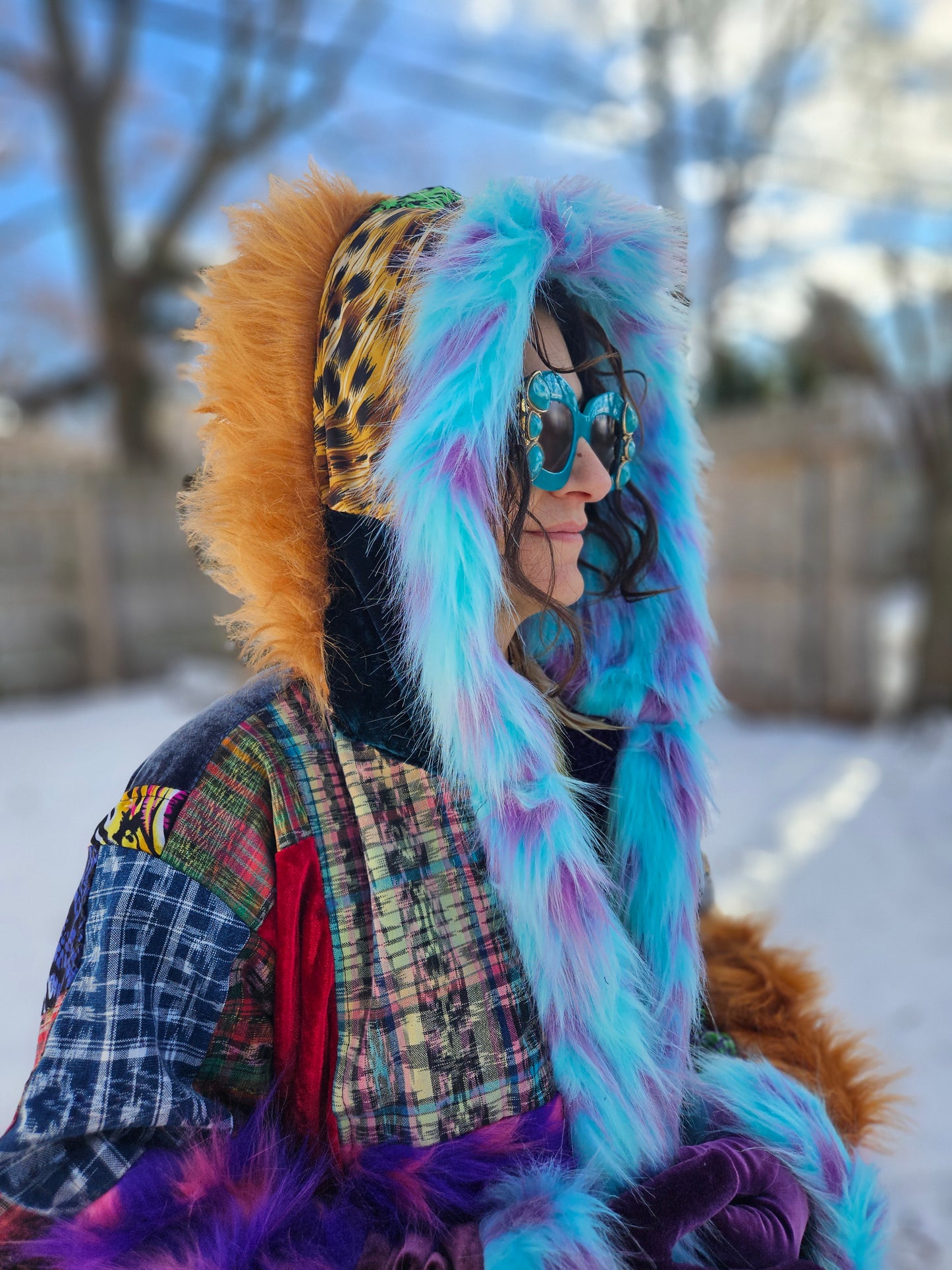 Patchwork Cloak - Warrior of the Funk