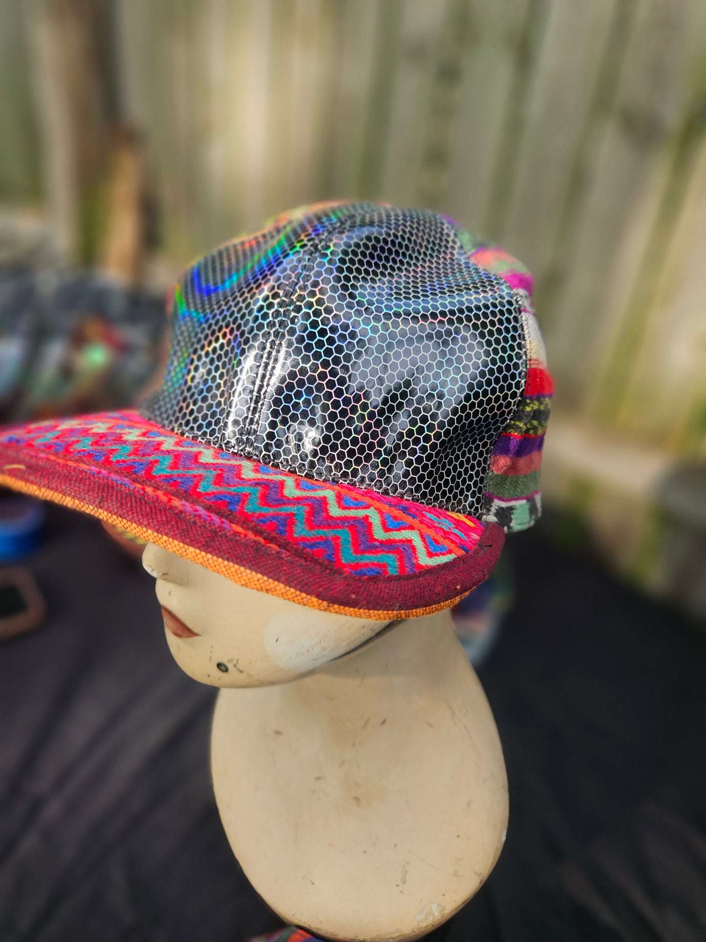 Six Panel Hat Flat Brim