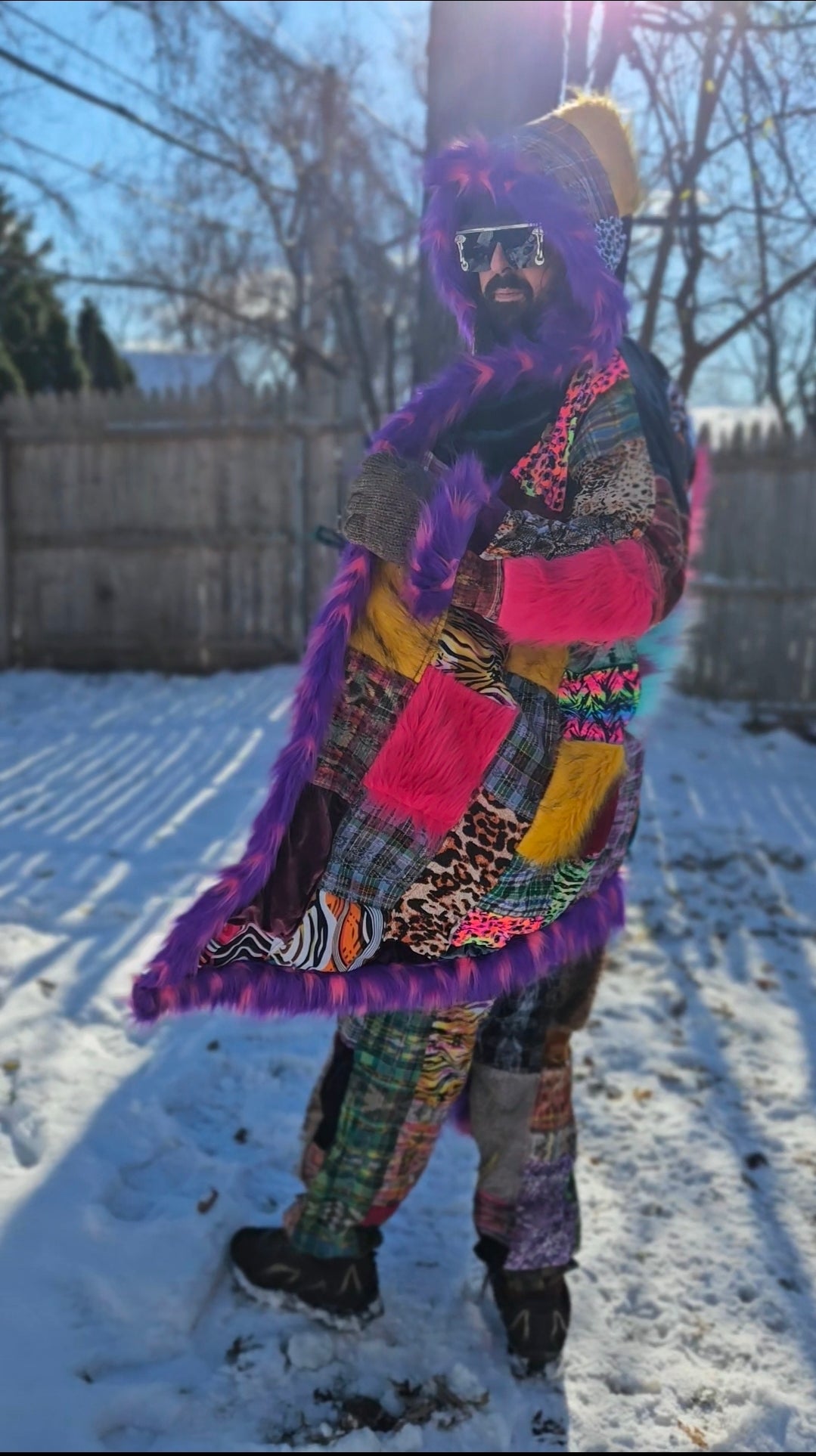 Patchwork Cloak - Funk in the Bass