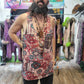 Festival Tank Top - Desert Nomad / Brown Velvet
