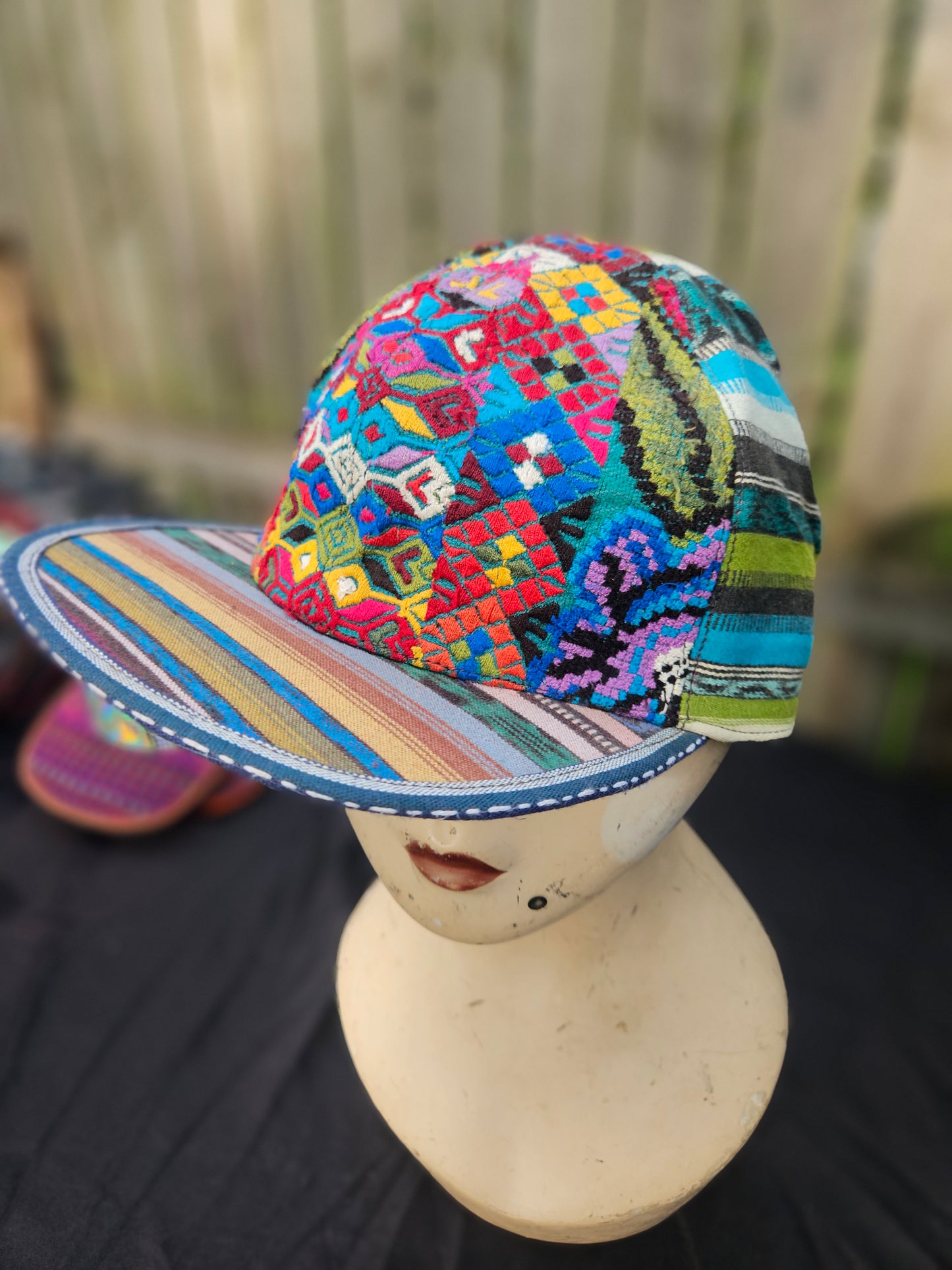 Six Panel Hat Flat Brim