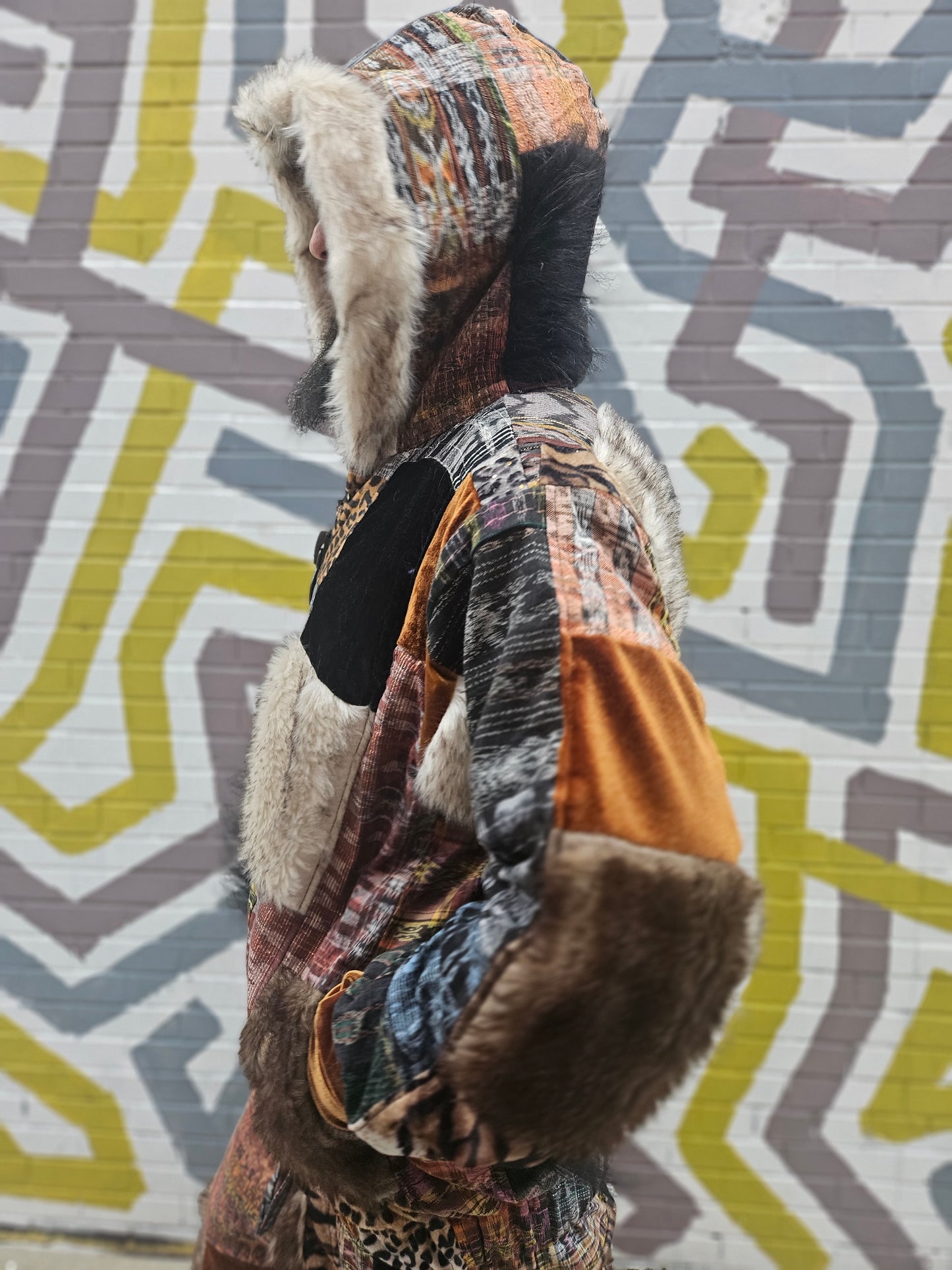 Patchwork Jacket - Vibe Wrangler