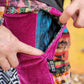 Patchwork Harem Pants