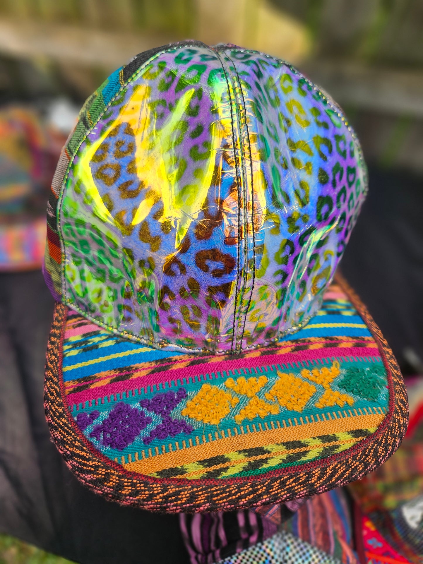 Six Panel Hat Flat Brim