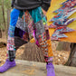 Patchwork Harem Pants