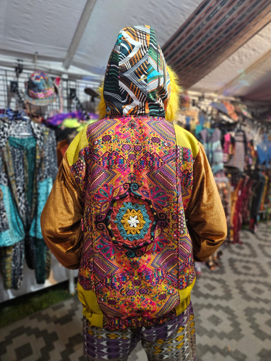 Flower of Life Jacket - Funky Soul Cowboy
