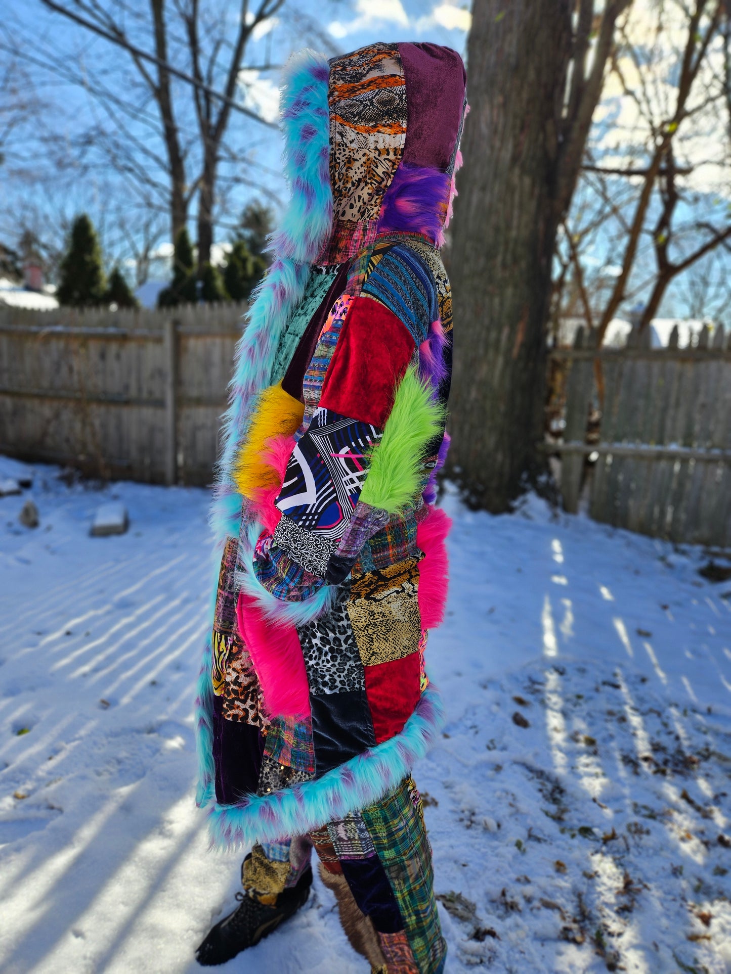 Patchwork Cloak - Summer Dreamer