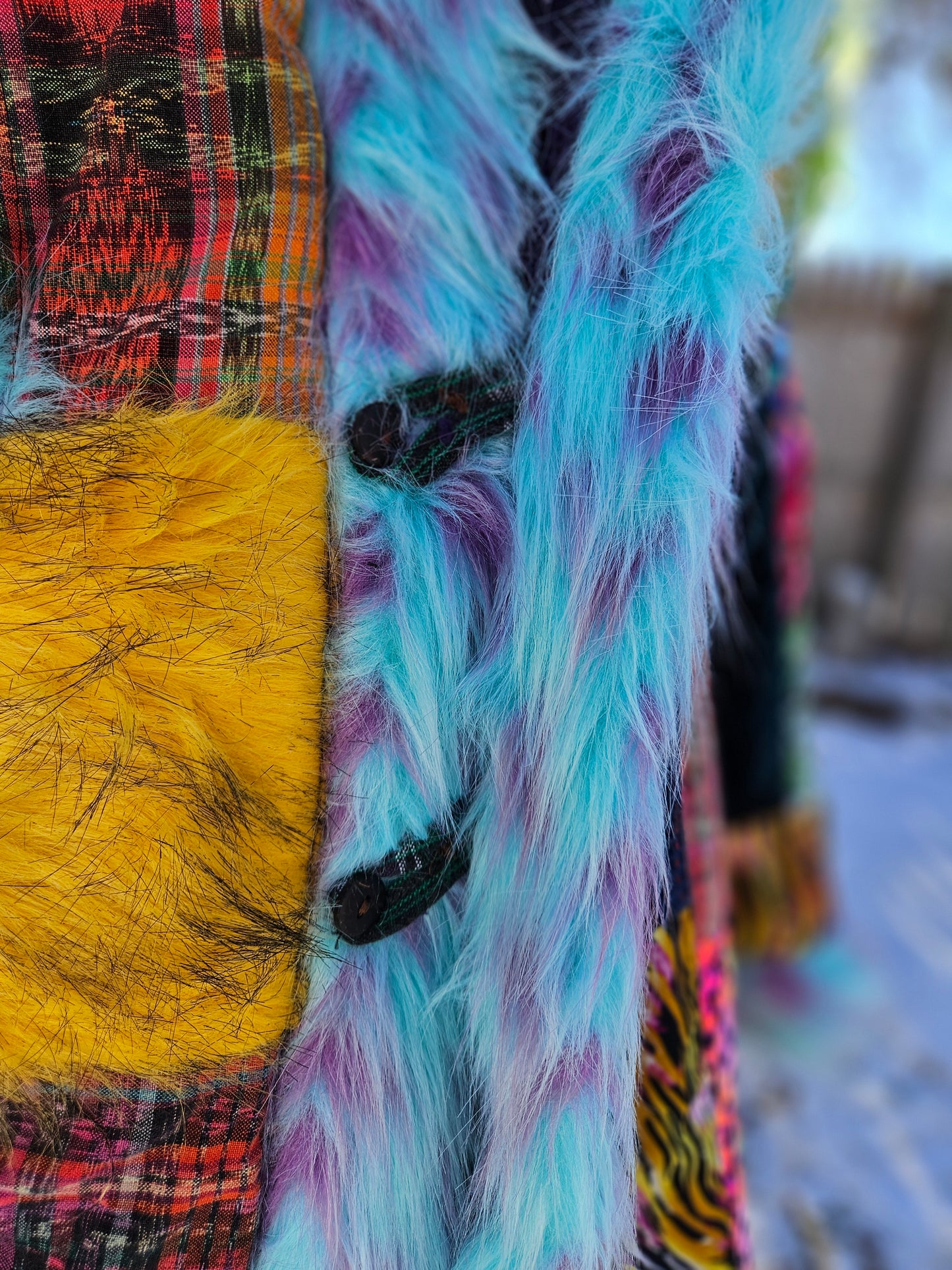 Patchwork Cloak - Elevated Vibes