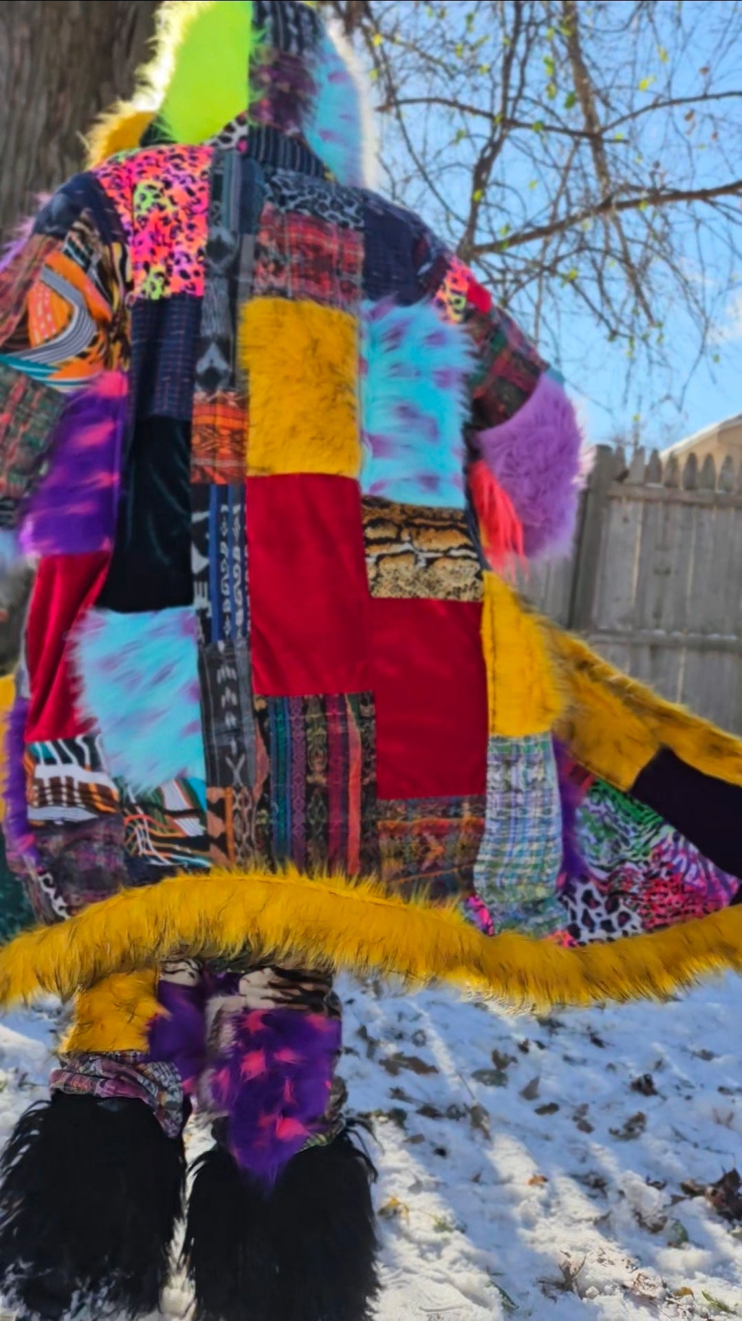 Patchwork Cloak - Max Vibes