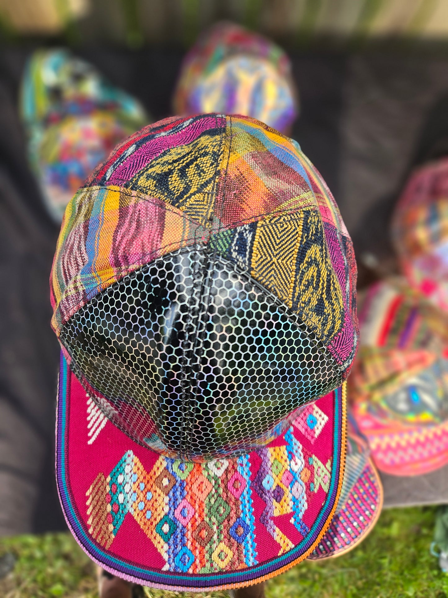 Six Panel Hat Flat Brim